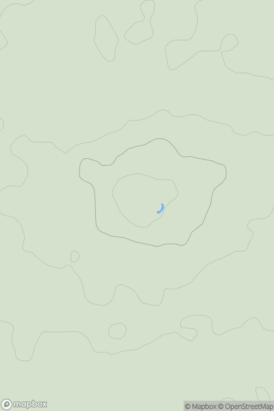 Thumbnail image for Church Hill [Central and Eastern England] showing contour plot for surrounding peak